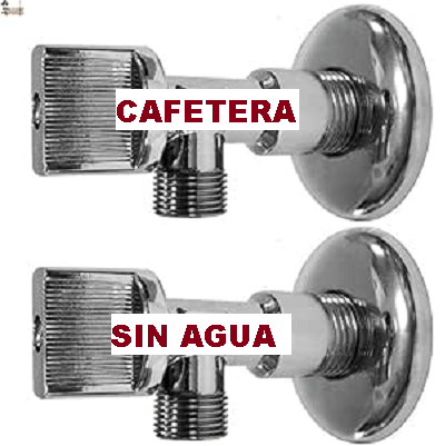 Cafetera sin agua